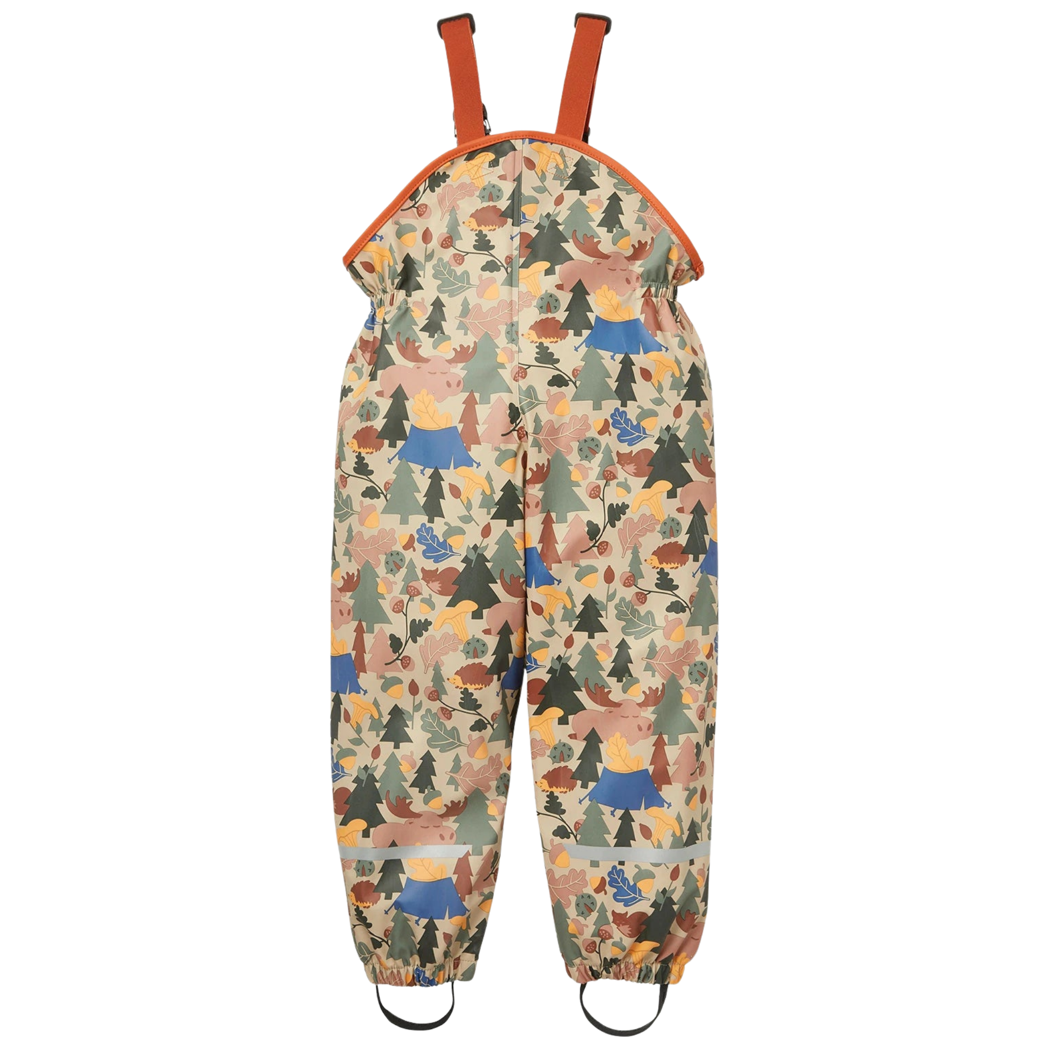 Helly Hansen Kids Bergen 2.0 Rain Bib Pants with adjustable elastic suspenders, elastic waist and waterproof HELOX+ fabric