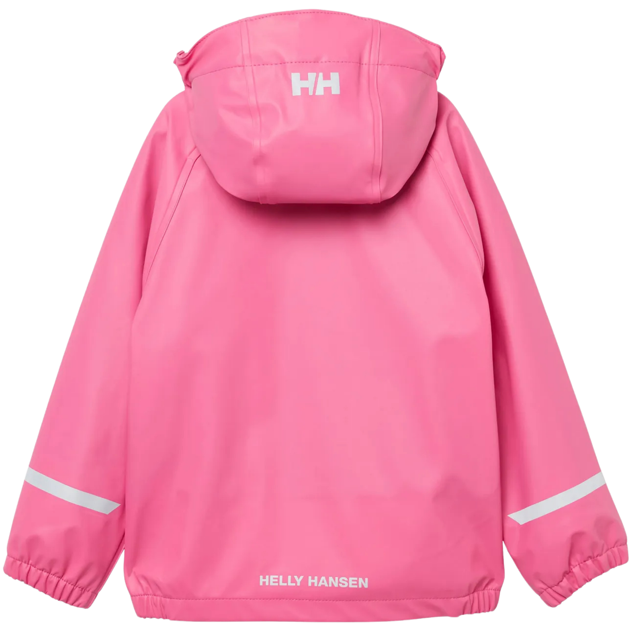 Helly Hansen Kids Bergen Fleece-Lined Rain Jacket with HELOX+ waterproof technology, welded seams and warm fleece lining
