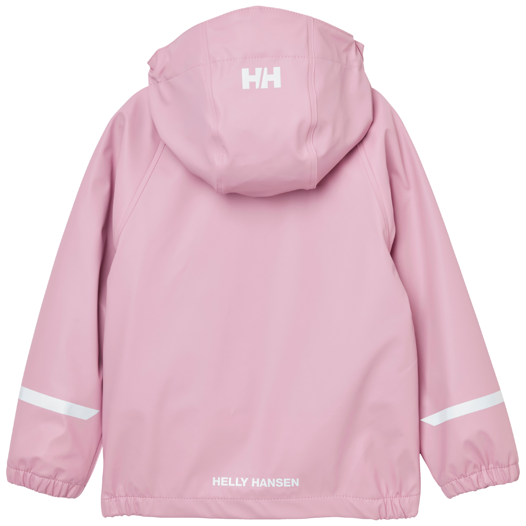 Helly Hansen Kids Bergen Fleece-Lined Rain Jacket with HELOX+ waterproof technology, welded seams and warm fleece lining