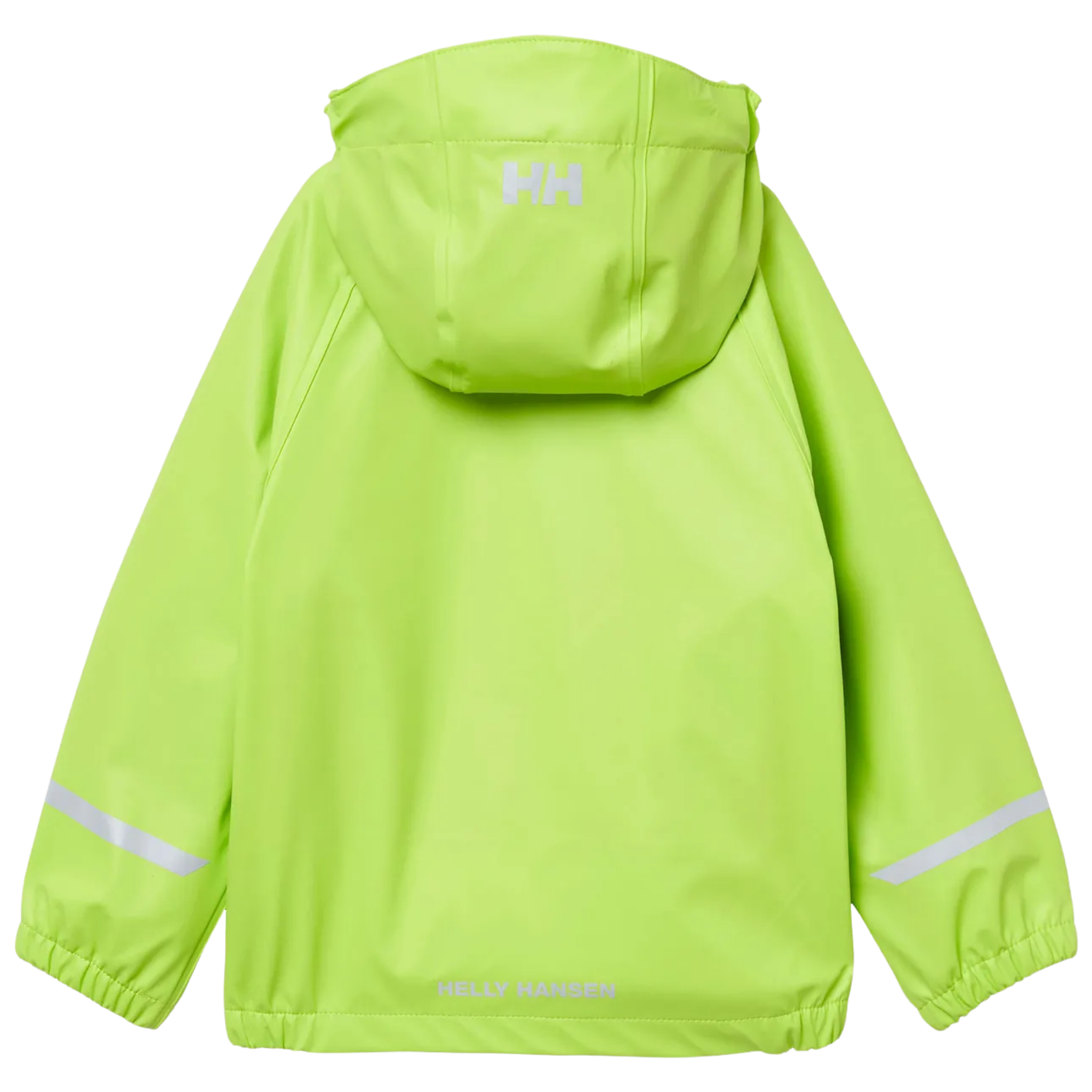 Helly Hansen Kids Bergen Fleece-Lined Rain Jacket with HELOX+ waterproof technology, welded seams and warm fleece lining