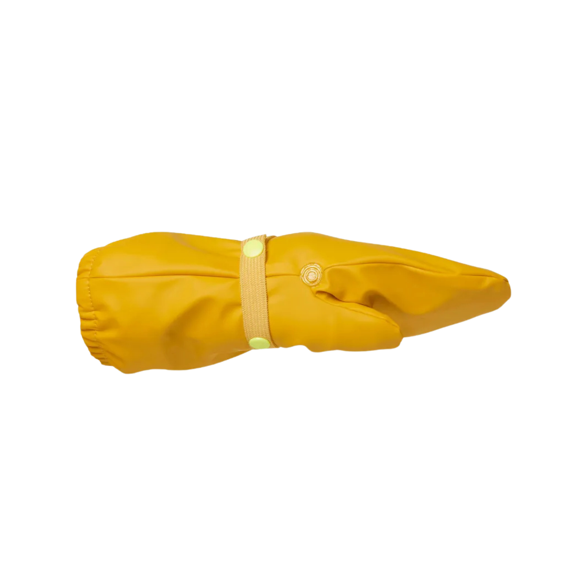 Helly Hansen Kids Bergen Fleece Rain Mittens in Essential Yellow with 100% polyurethane waterproof shell and HELOX+ protection