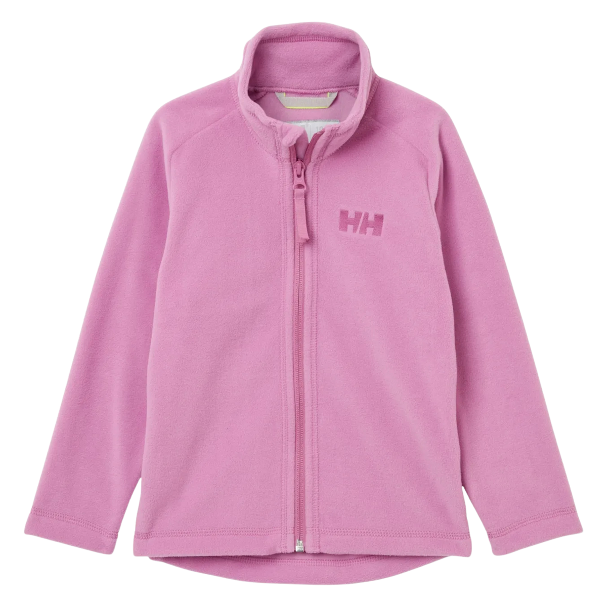 Helly Hansen Kids Daybreaker 2.0 Jacket in Meta Pink with lightweight Polartec 100g/m² microfleece, YKK zipper and recycled content