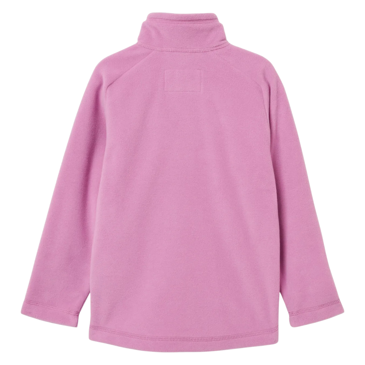 Rear view of Helly Hansen Kids Daybreaker 2.0 Jacket with lightweight microfleece construction and raglan sleeves