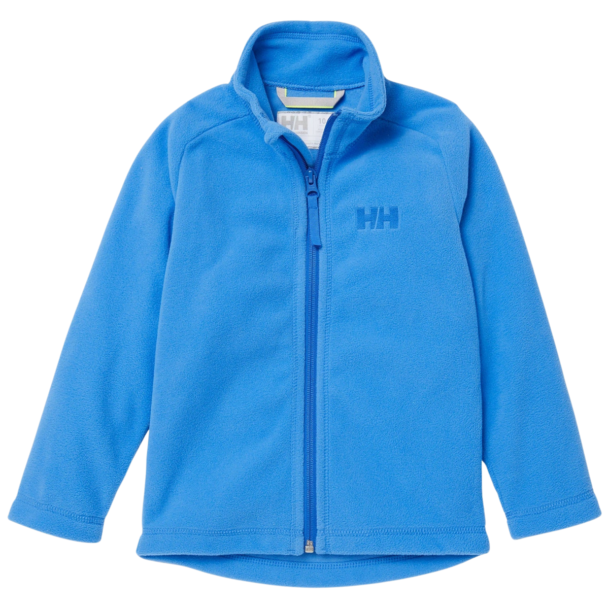 Helly Hansen Kids Daybreaker 2.0 Jacket in Ultra Blue with lightweight Polartec 100g/m² microfleece, YKK zipper and recycled content
