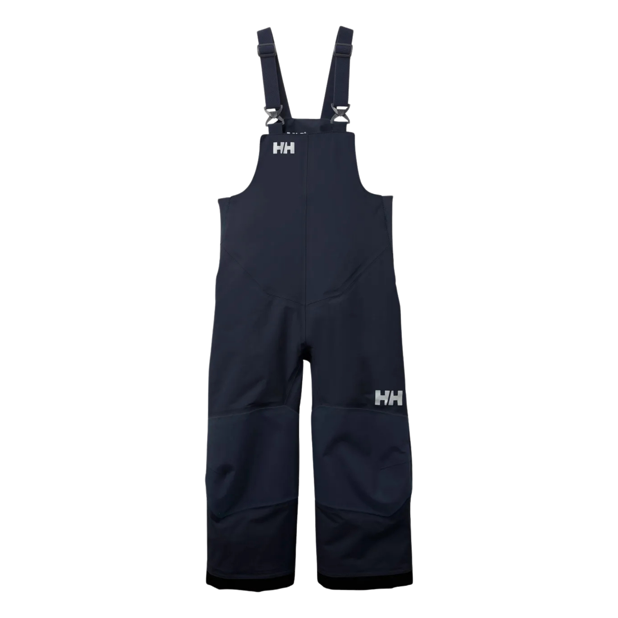 Helly Hansen Kids Rider 2.0 Insulated Bib Pants in Navy with HELLY TECH Performance, 100g PrimaLoft BLACK insulation and snow gaiters