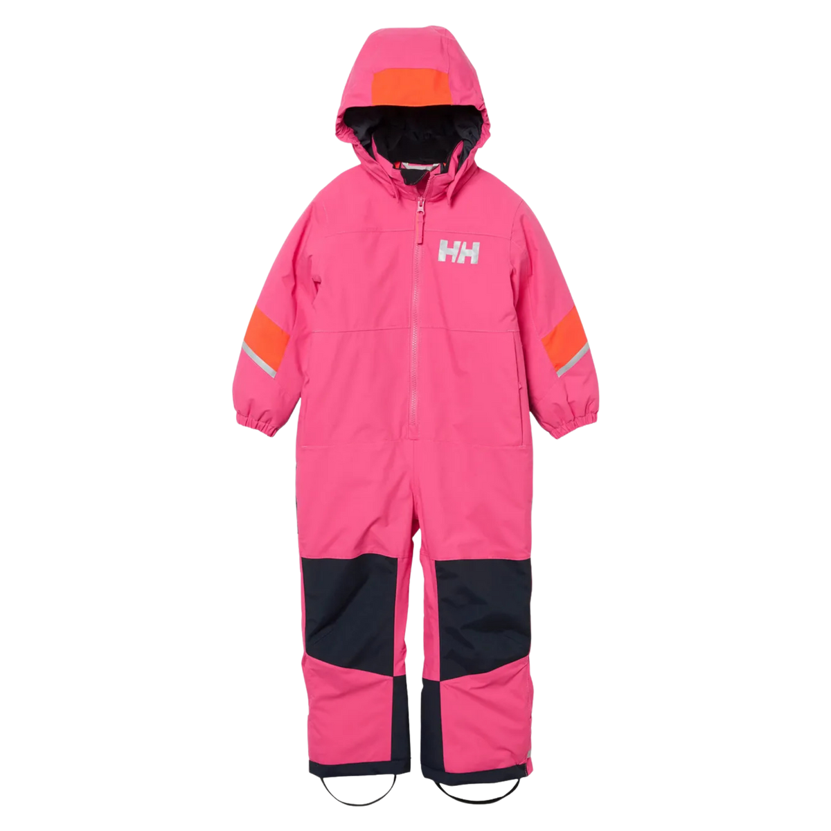Helly Hansen Kids Rider 3.0 Snowsuit in Hot Pink with HELLY TECH Performance, 133g PrimaLoft BLACK Eco insulation and reinforced knees and seat