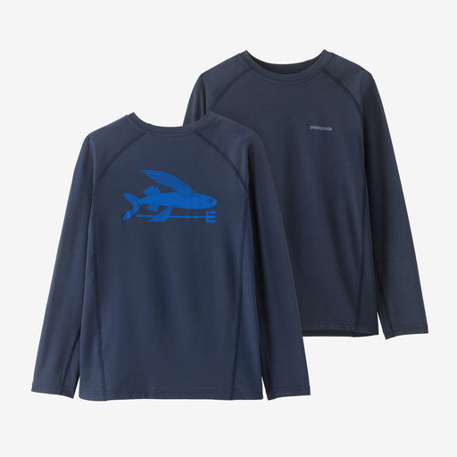 Patagonia Little Kids Capilene Silk-Weight T-Shirt - Lago Blue