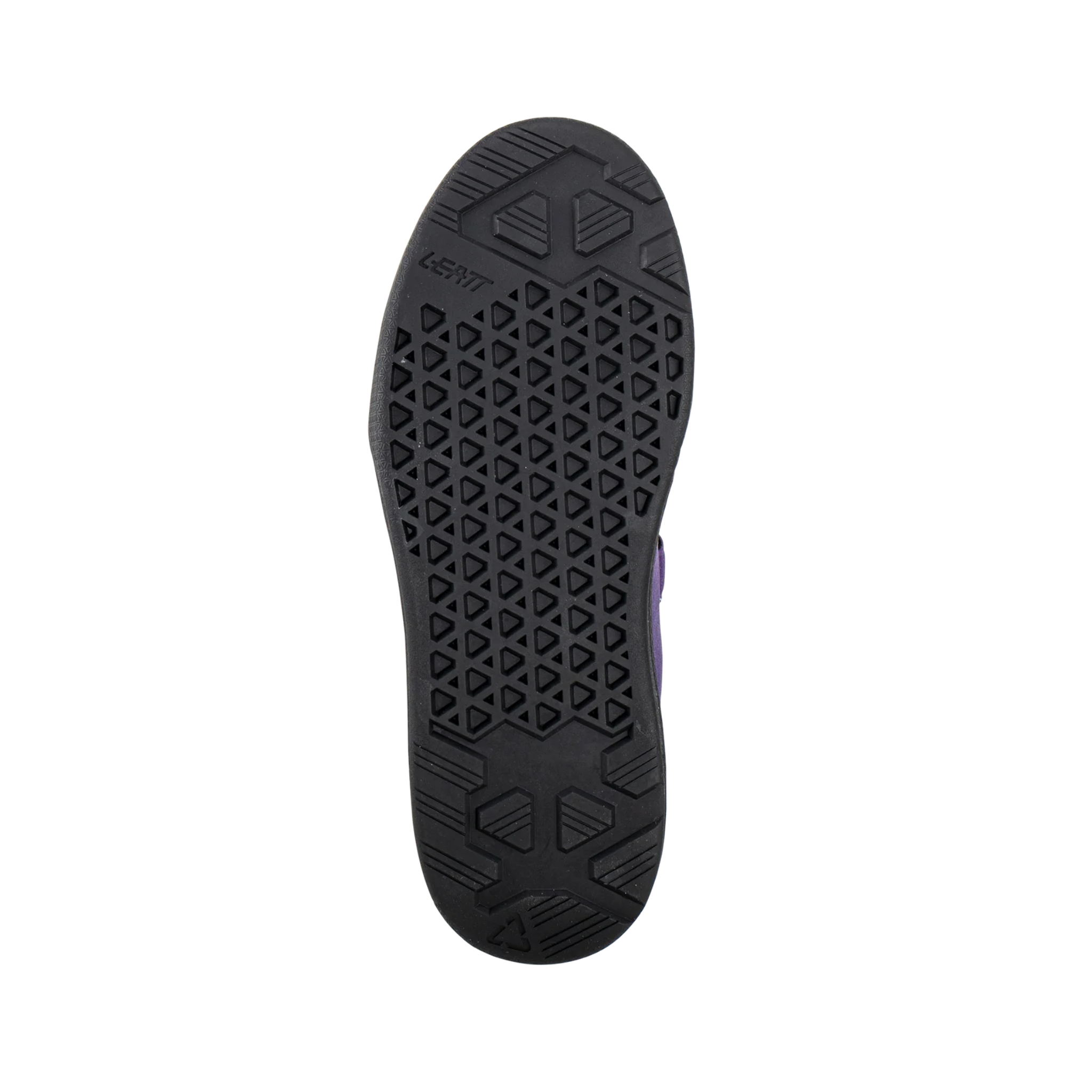 Rear view of Leatt Flat 2.0 Junior mountain bike shoes with reinforced heel protection