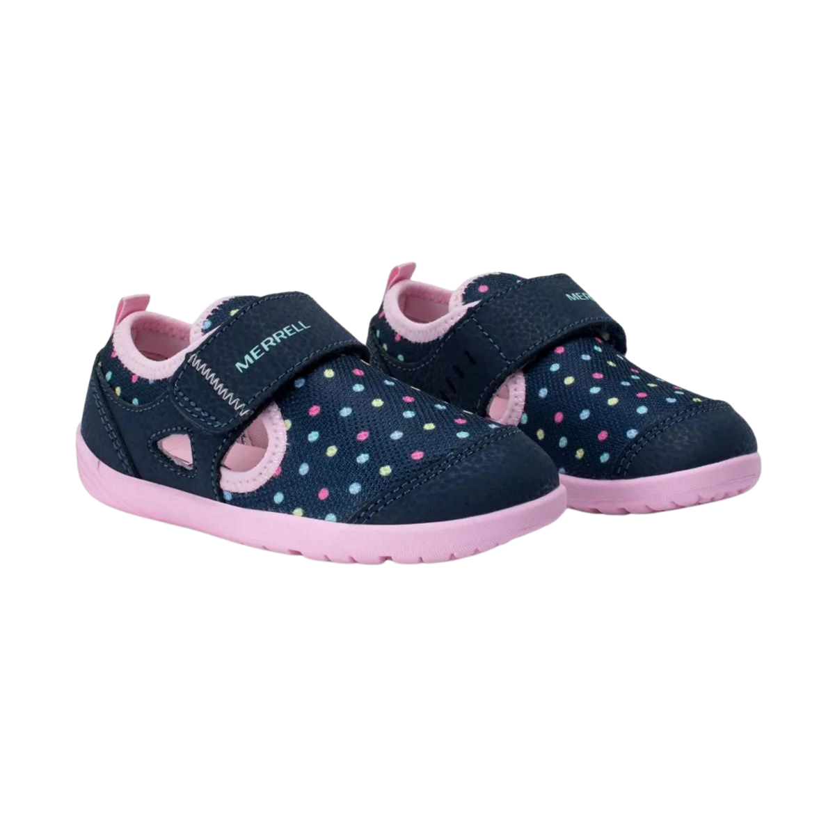 Merrell Bare Steps Toddler Water Shoe extra-wide toe box providing wiggle room for growing toes and natural movement