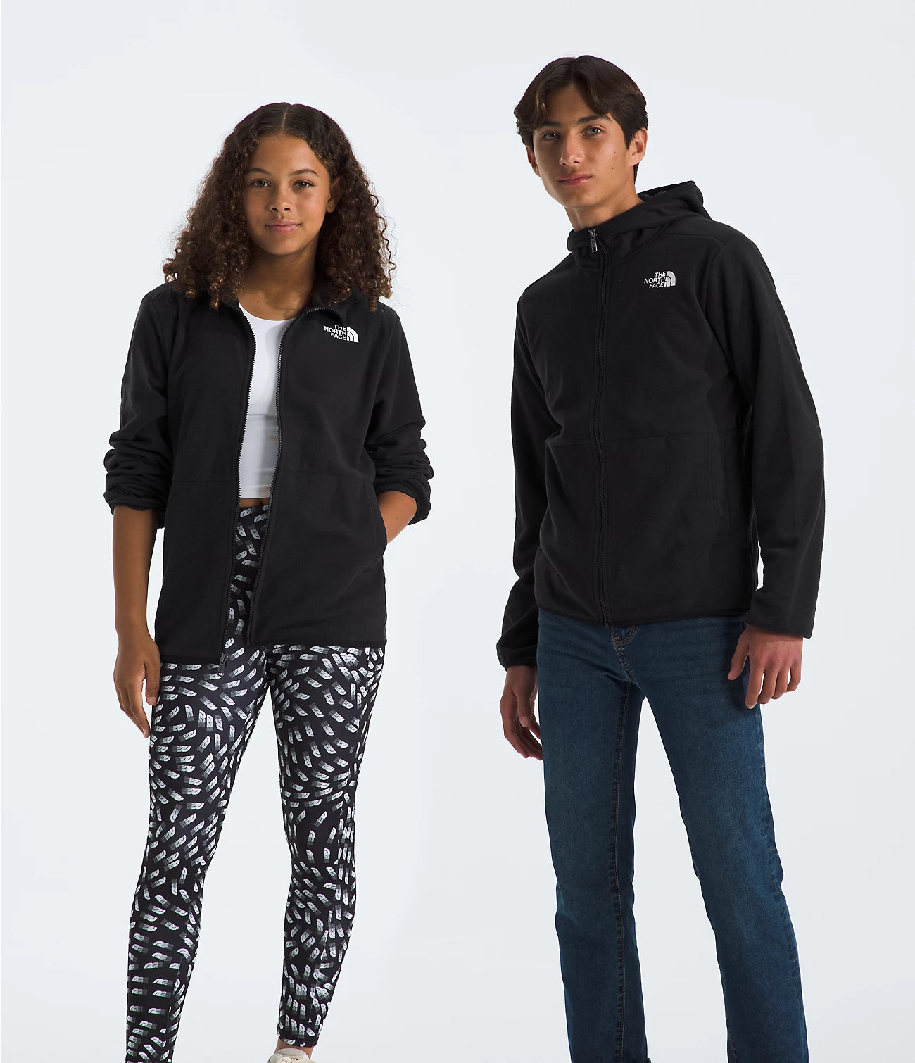 The North Face Teen Glacier Full Zip Hooded Jacket