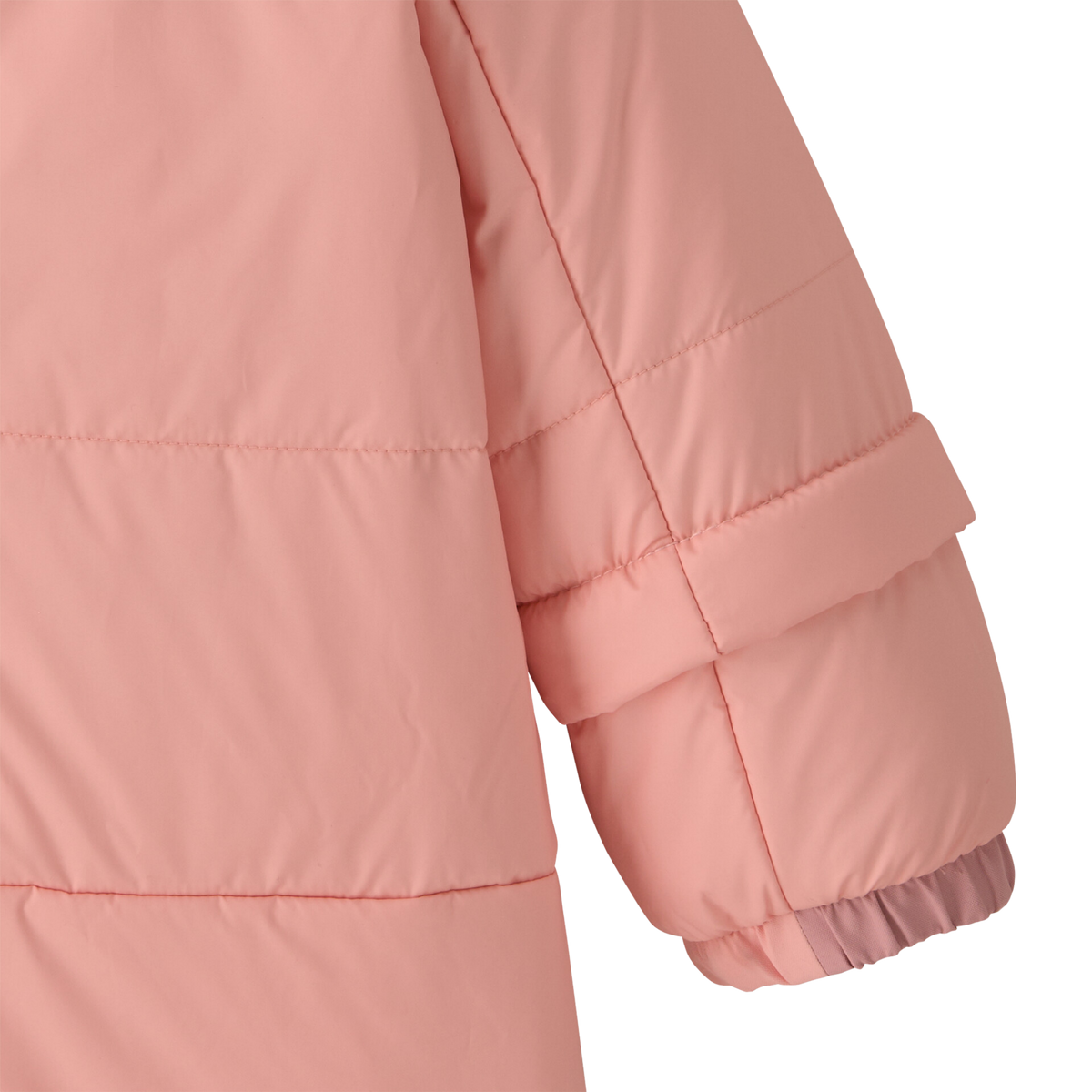 Patagonia Baby Snow Pile One-Piece elasticized sleeve cuff designed to help keep cold air and snow out