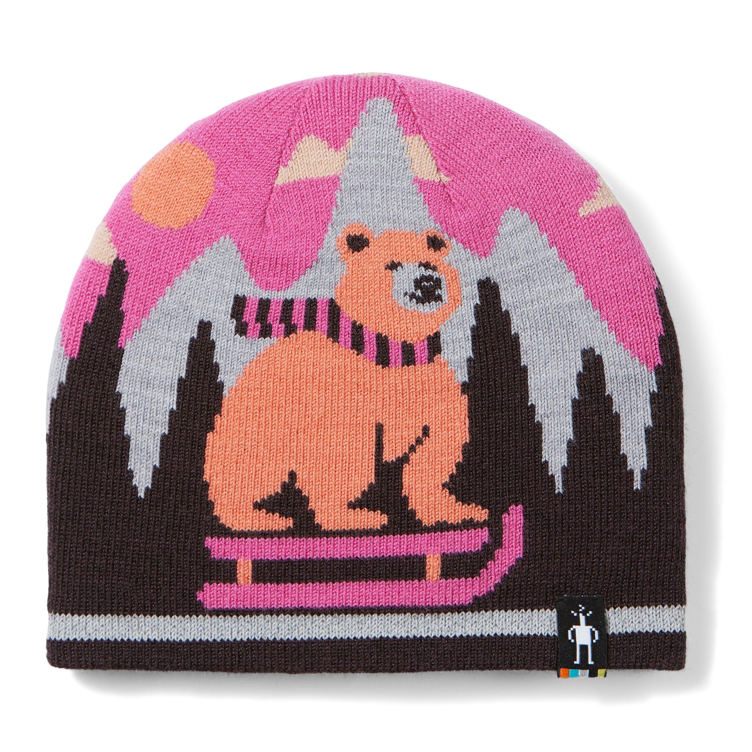 Smartwool Kids' Merino Reversible Bear Beanie
