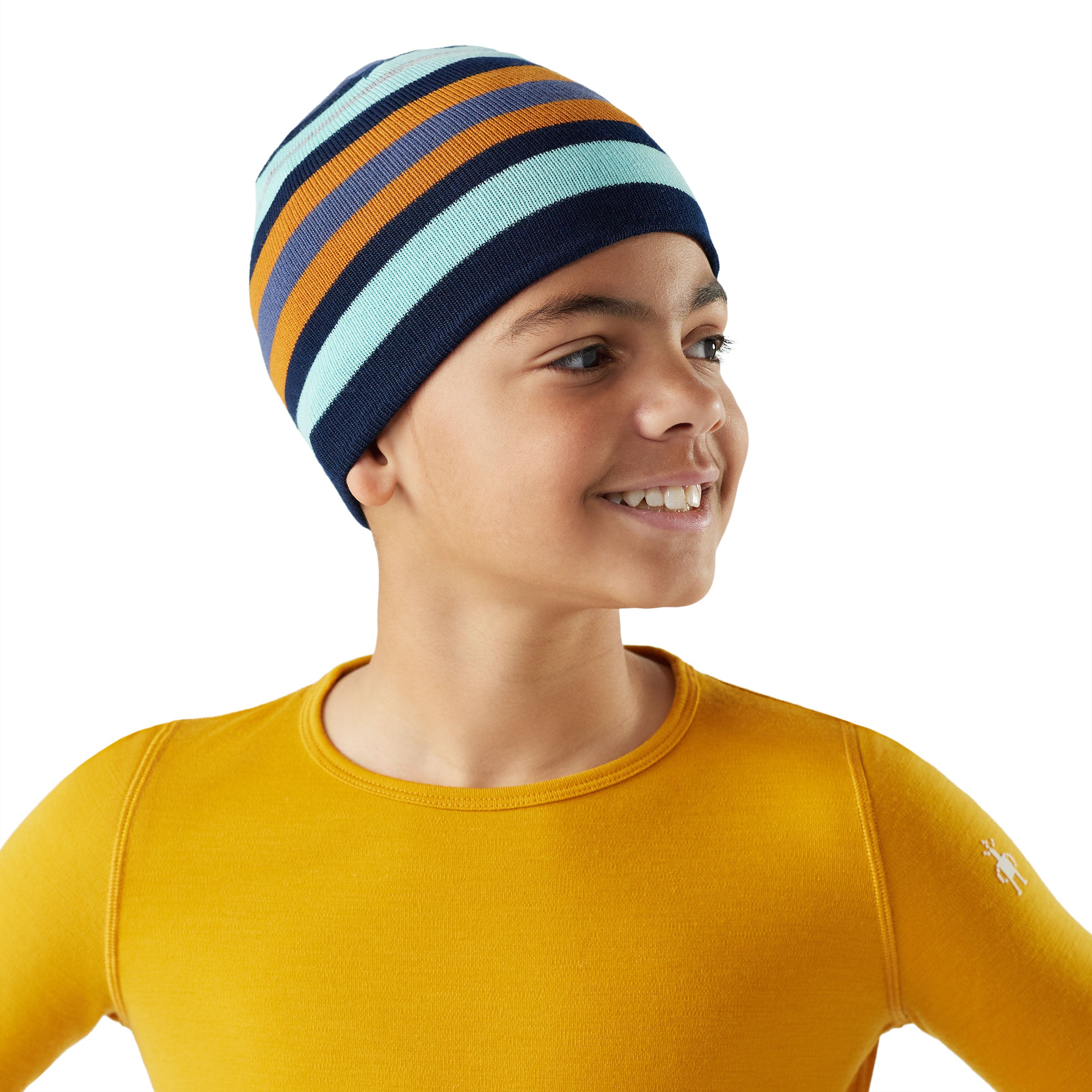 Smartwool Kids' Merino Reversible Bear Beanie