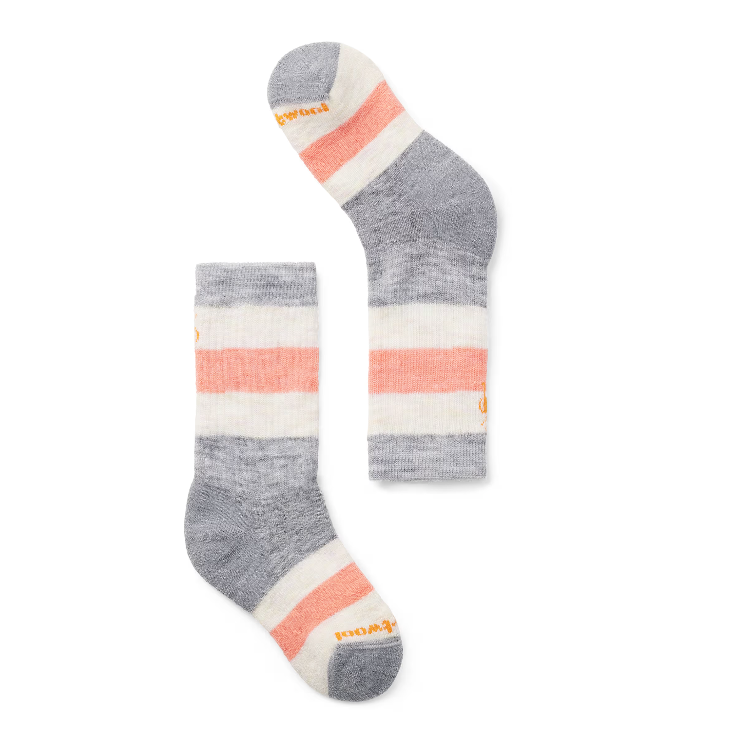 Smartwool Kids' Full Cushion Striped Crew Hiking Socks