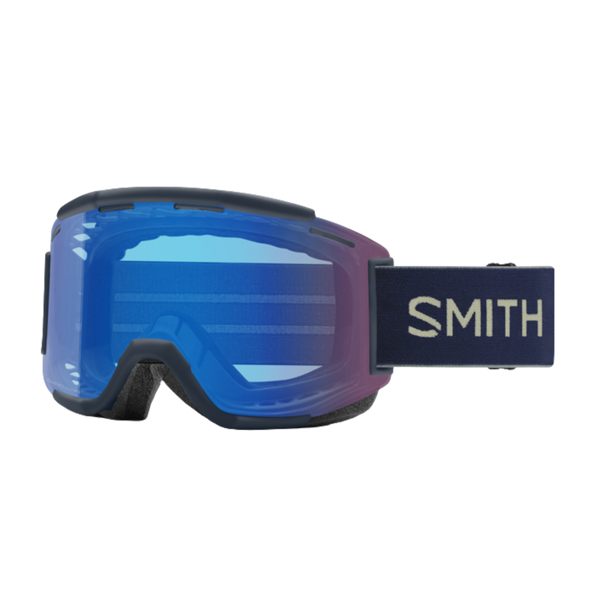 Smith Squad MTB goggles in Midnight Navy/Sage Brush suited for Whistler Bike Park downhill and enduro riding