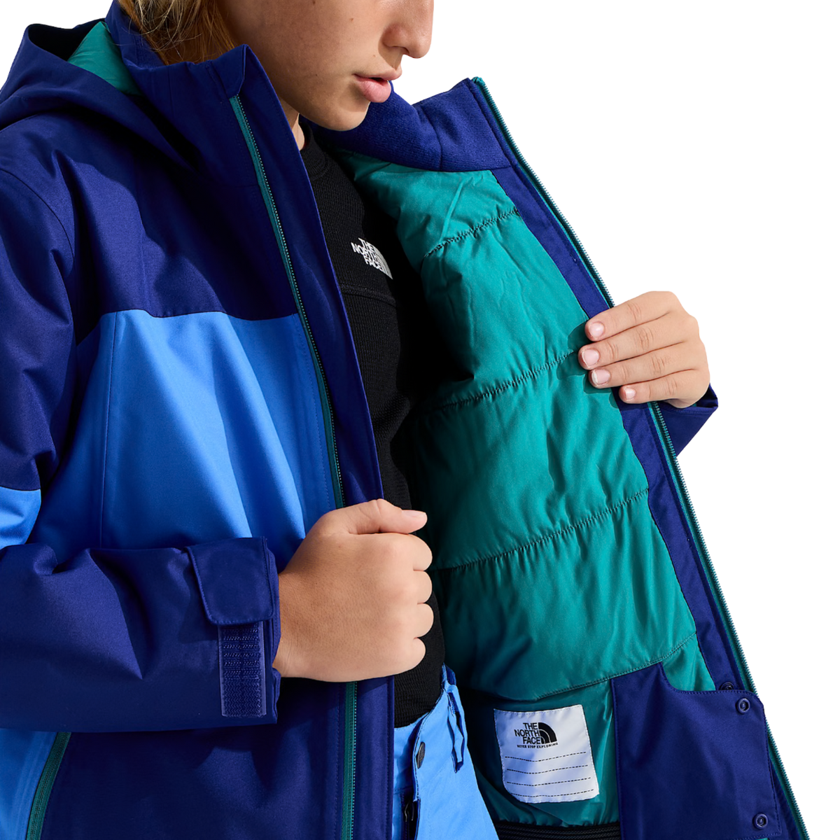 The North Face Boys Freedom Insulated Jacket waterproof breathable seam-sealed DRYVENT 2-layer shell with non-PFC DWR finish