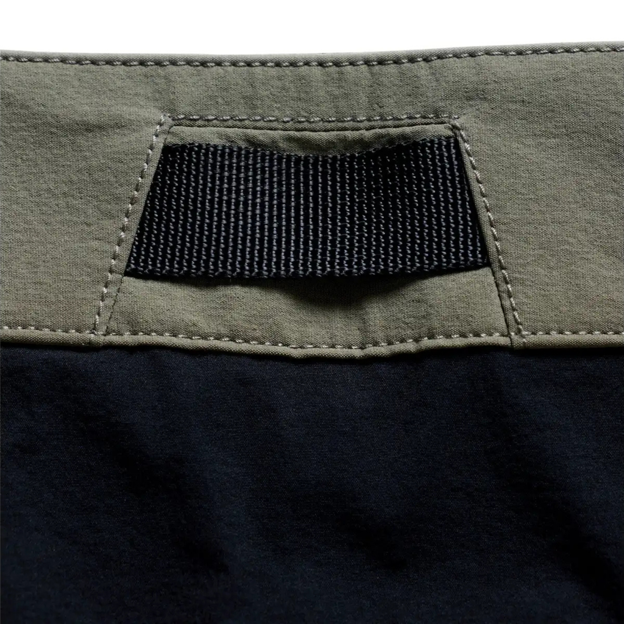 Back Close-up of Troy Lee Designs Skyline Trail Pant Mono Army 