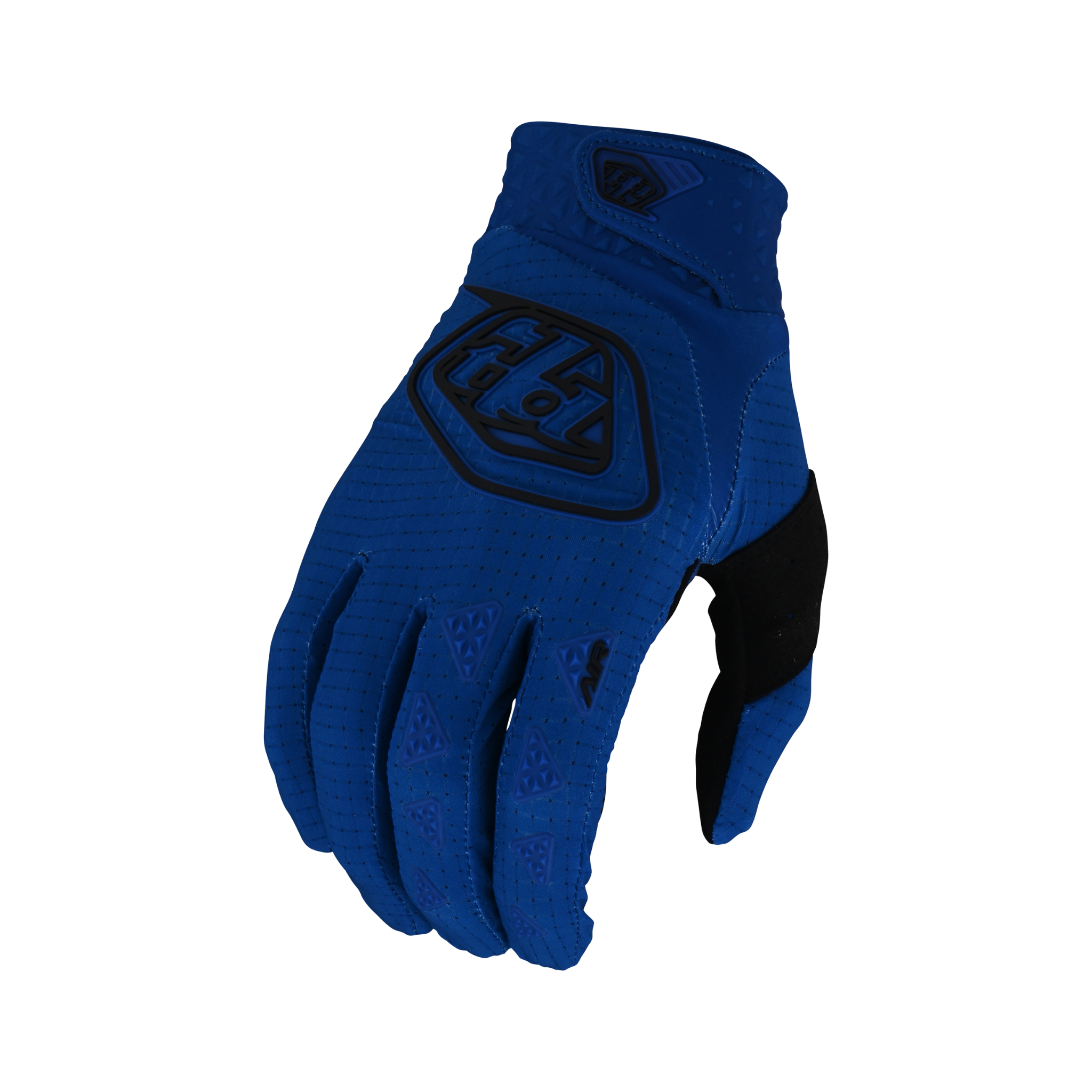 Troy Lee Designs Youth Air Gloves in Blue for Whistler Bike Park mountain biking