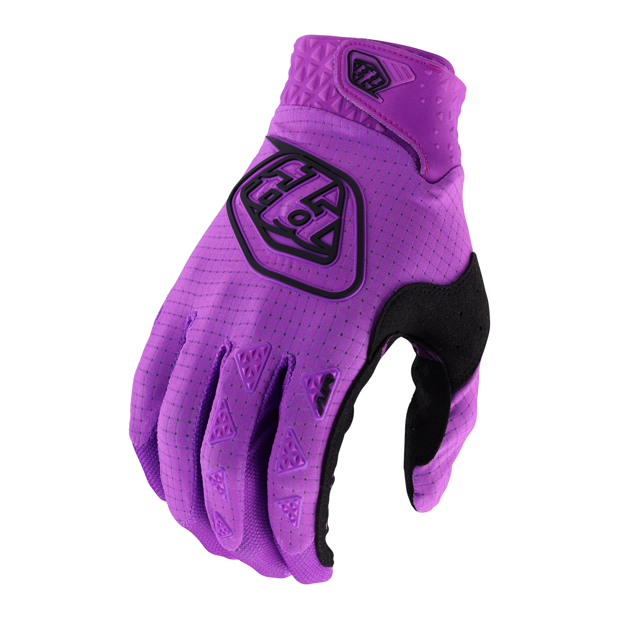 Troy Lee Designs Youth Air Gloves in Violet for Whistler Bike Park mountain biking