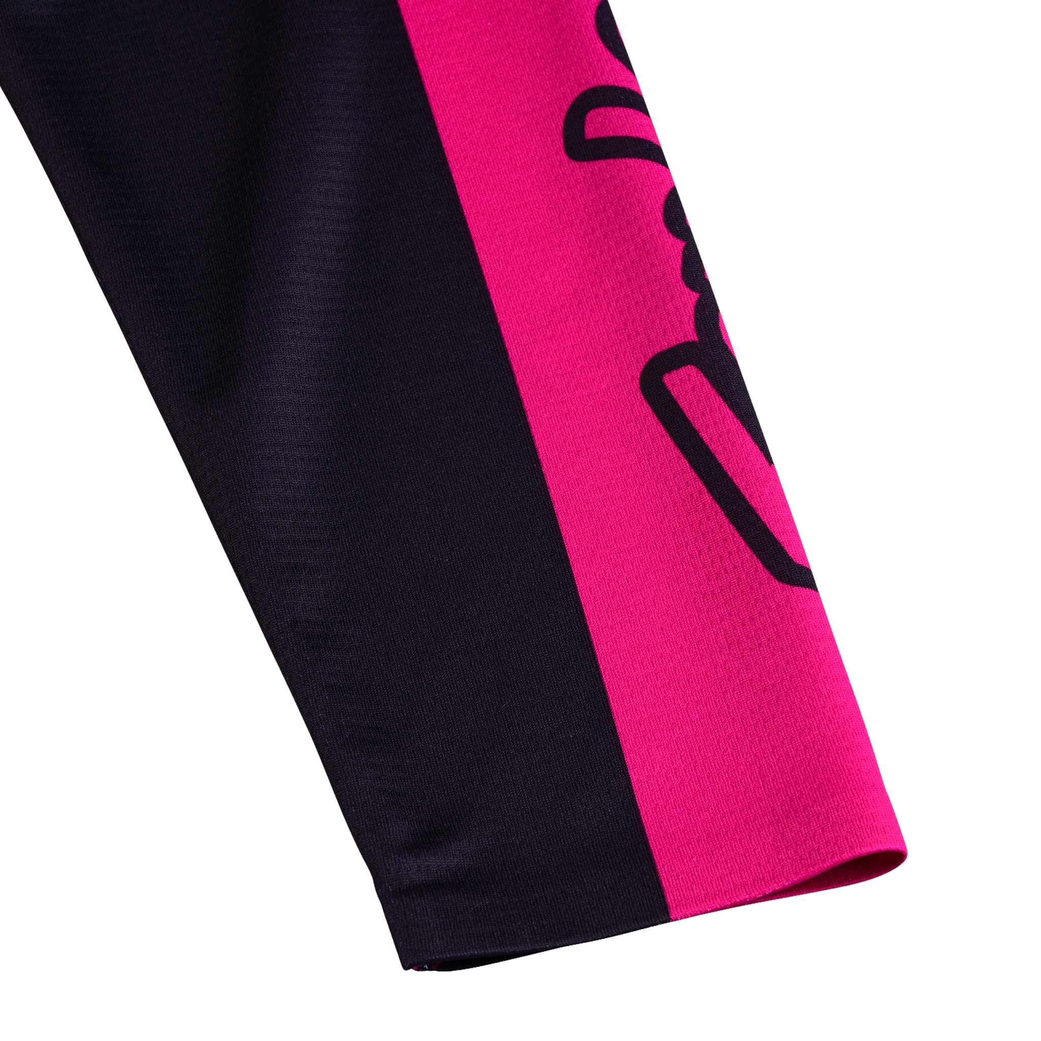 Side profile of Troy Lee Designs Youth Sprint Jersey showing lightweight race design in Icon Berry