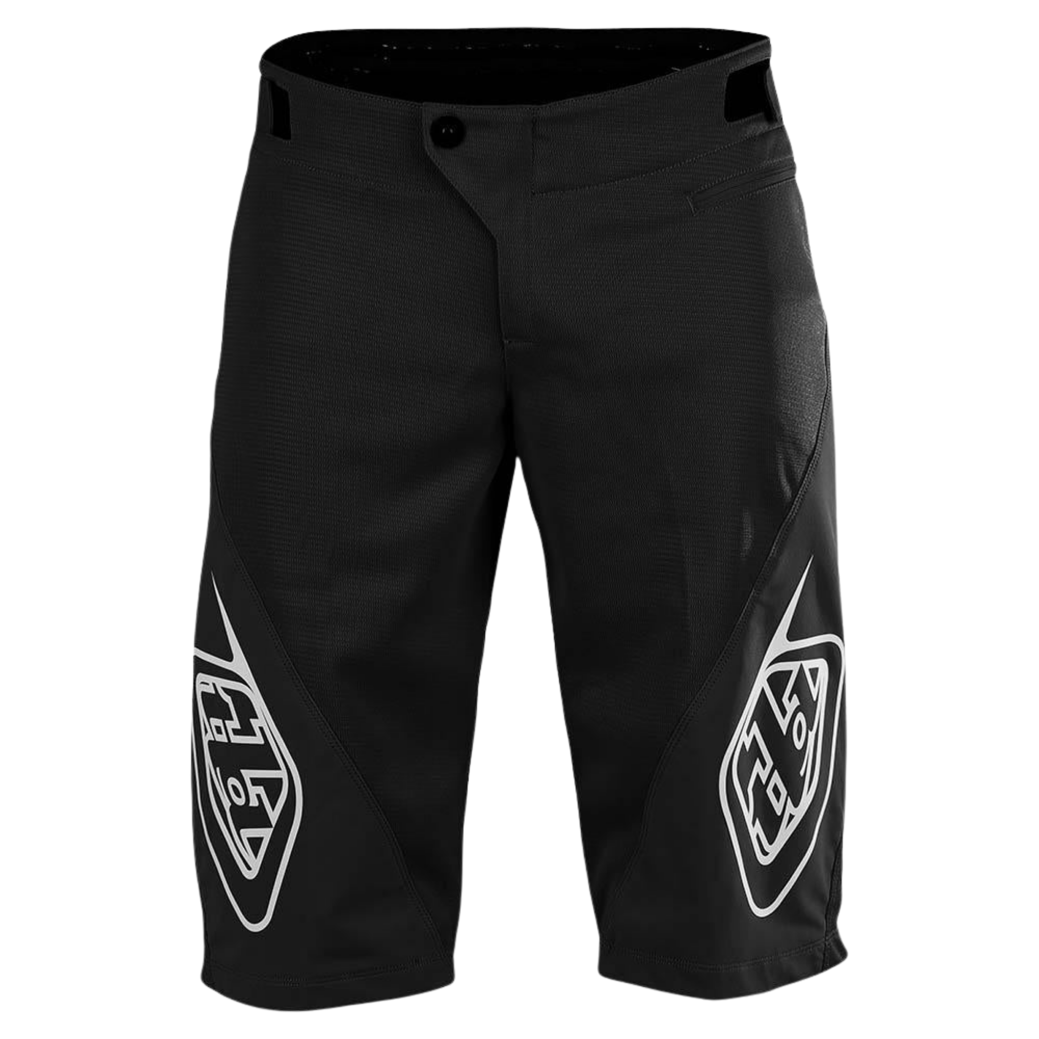 Troy Lee Designs Youth Sprint Shorts for Whistler Bike Park downhill mountain biking in Mono Black