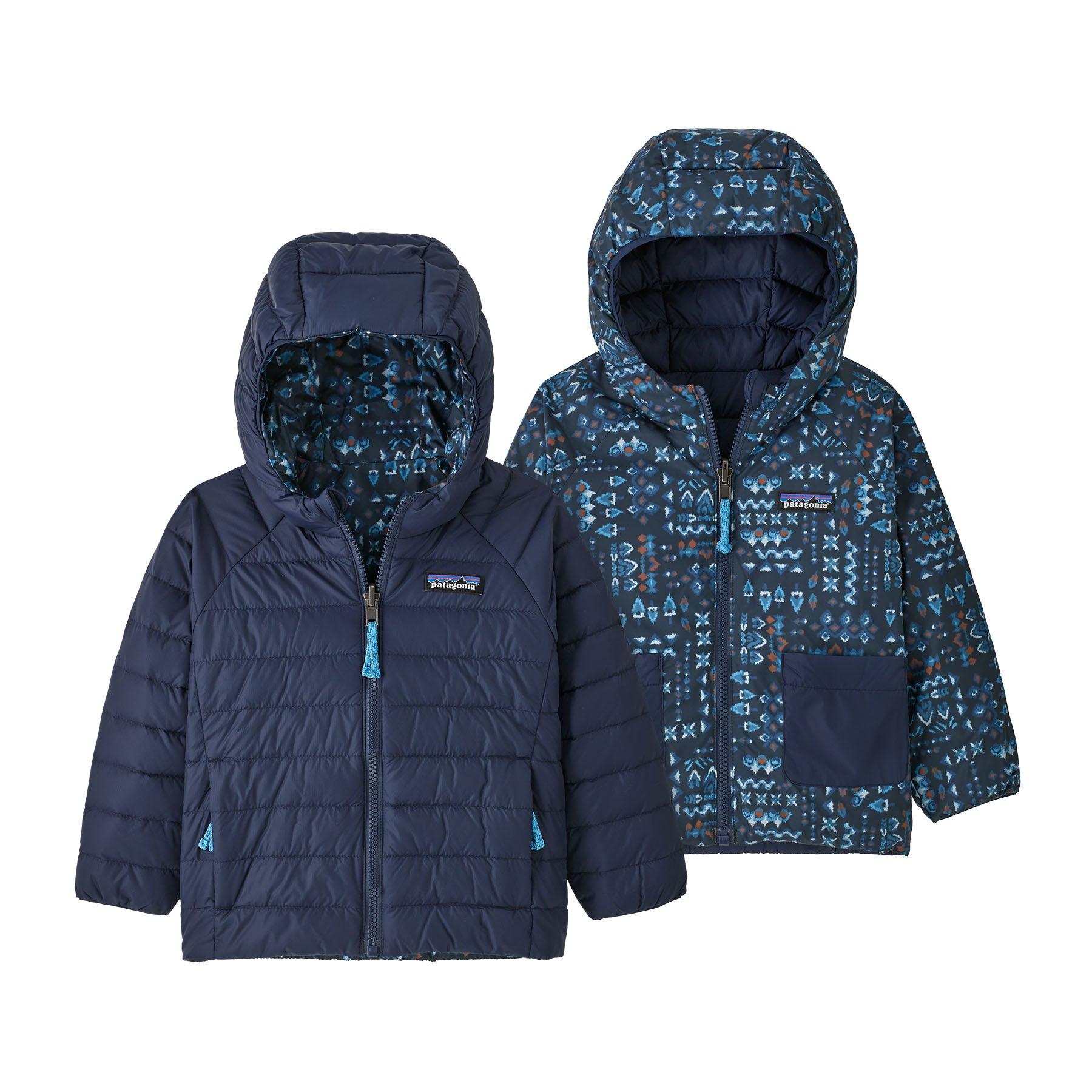 Patagonia Baby Reversible Down Sweater Hoody: Warm & Versatile