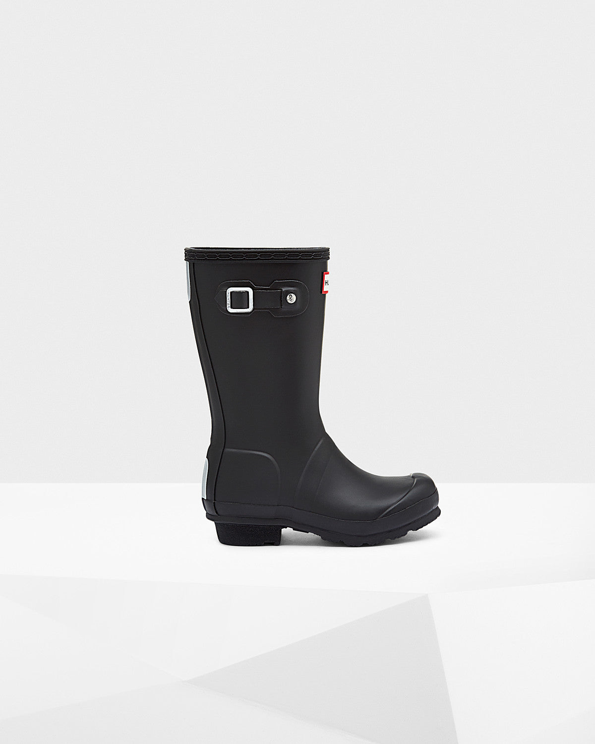 Hunter rain boots matte black hotsell