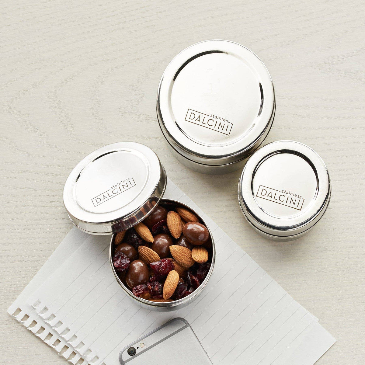 Round Snack Trio | Mix of 3 Container Sizes
