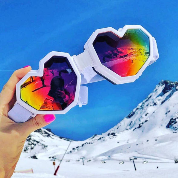 スキー・スノーボードアクセサリー 2000s Big Silhouette Design Ski Goggles df48e6df6ab98592bf343c6e5900e4
