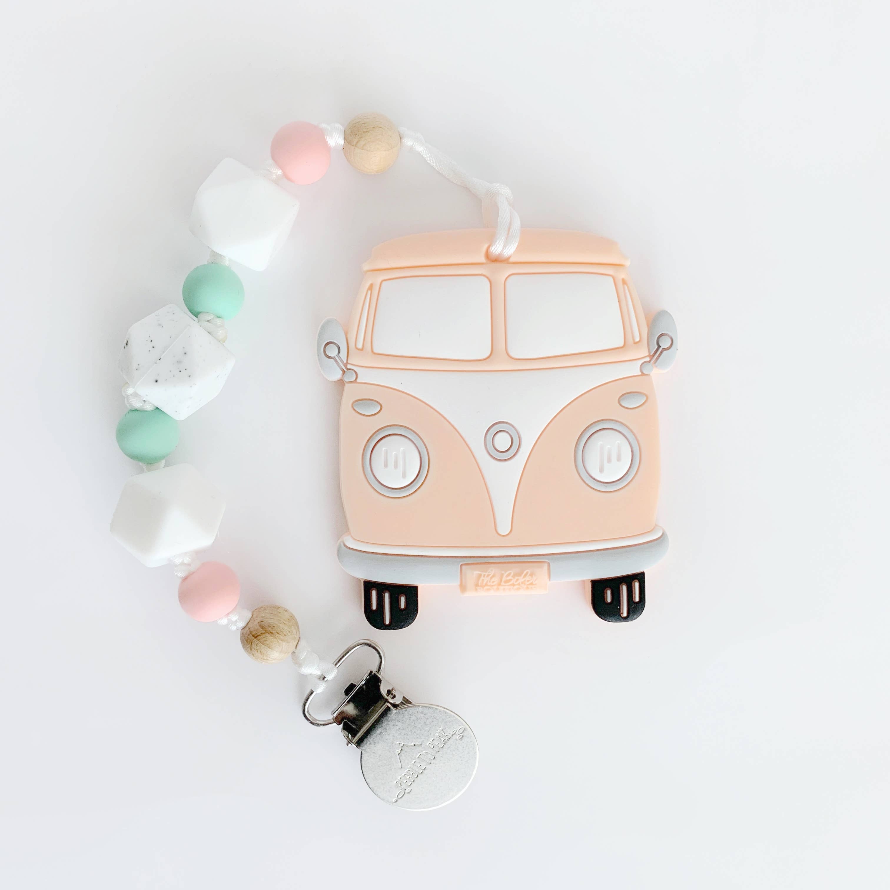 Vintage VW Van Teether W/Clip