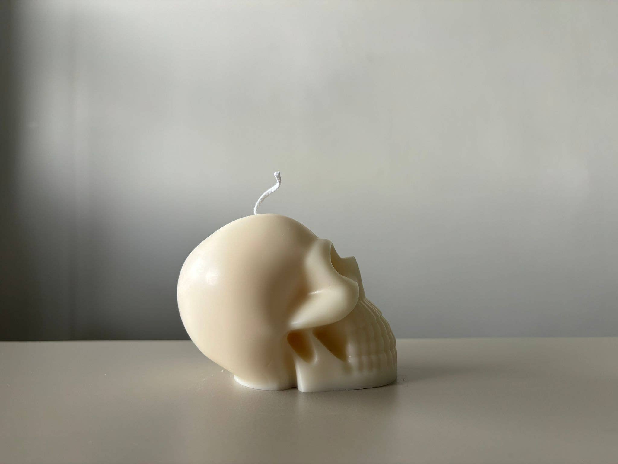 Skull Halloween Soy Candle