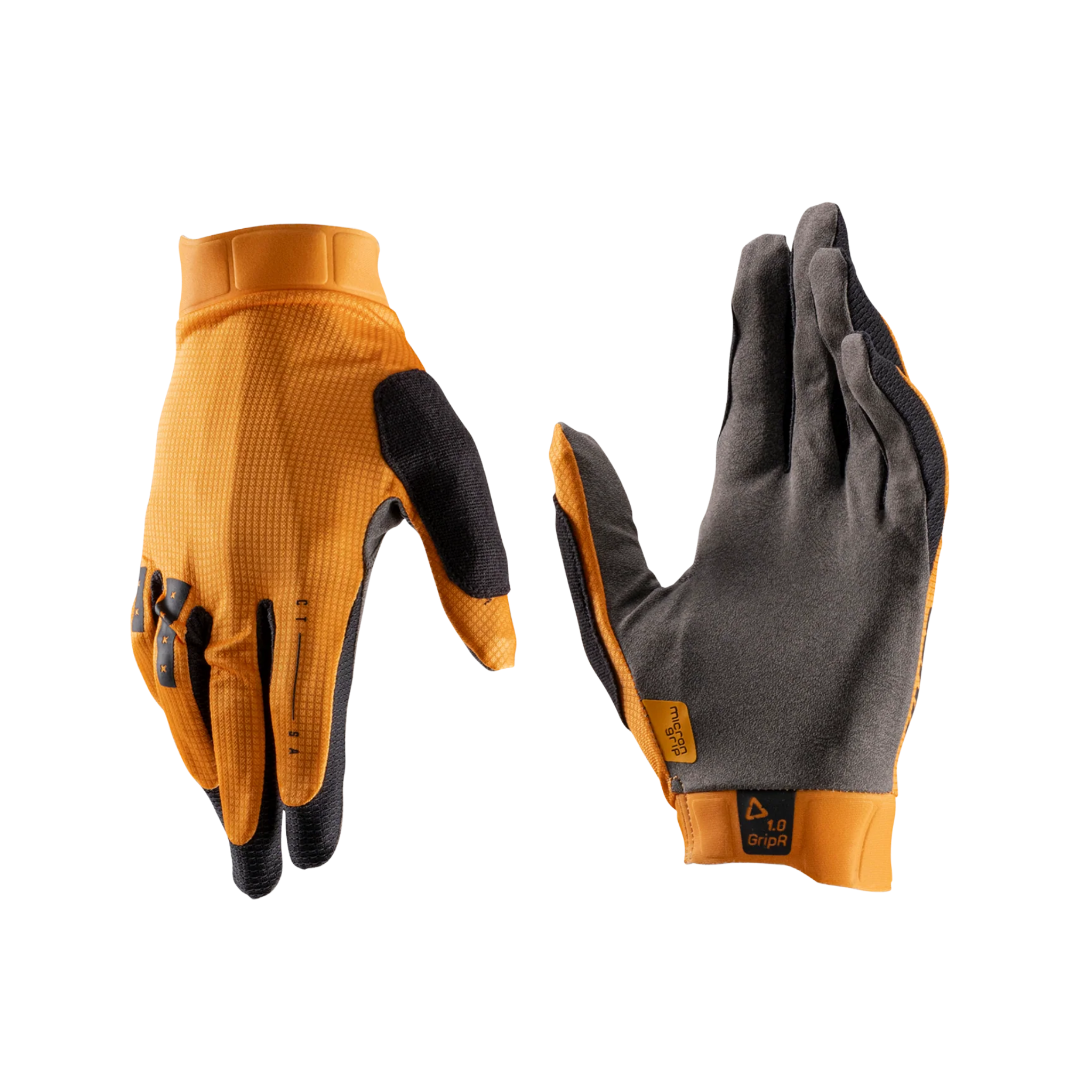 Leatt MTB 1.0 GripR Junior Gloves Lager Yellow for Whistler Bike Park mountain biking