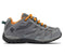 2022 Columbia Youth Redmond Waterproof Hiking Shoes - Mountain Kids Outfitters - Grey Color - White Background side view