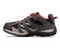 2022 Columbia Youth Redmond Waterproof Hiking Shoes - Mountain Kids Outfitters - Black/Flame Color - White Background side view