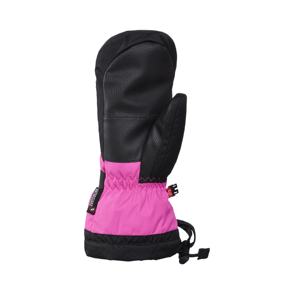 Palm view of Kombi The Original Junior Mitt in Violet Indigo showing durable water-resistant textured synthetic leather