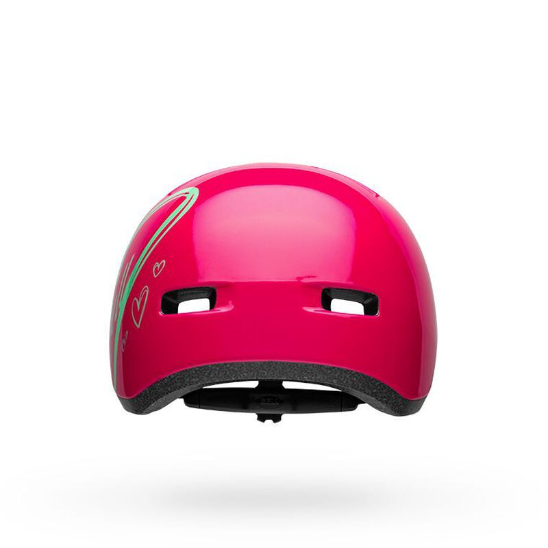 Bell Lil' Ripper Helmet - Mountain Kids Outfitters: Adore Gloss Pink, Back View