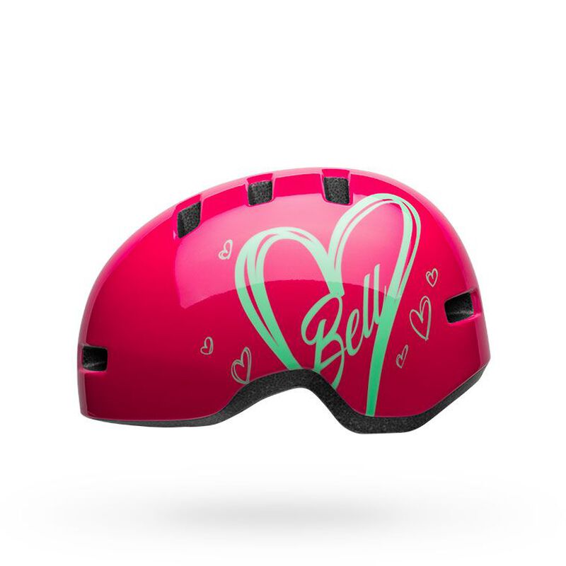 Bell Lil' Ripper Helmet - Mountain Kids Outfitters: Adore Gloss Pink, Side View