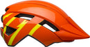 Bell Sidetrack II MIPS Bike Helmet 2022 - Mountain Kids Outfitters: Strike Gloss Orange/Yellow, Side View