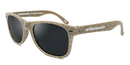 Biosunnies Kids Classic Coffee Grind Sunglasses - Mountain Kids Outfitters: Grey Lens, Side View