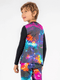 Blackstrap Kids Therma M/W Base Layer Crew 2022 - Mountain Kids Outfitters: Space Galactic, Back View