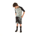 Chromag Kids Ambit Bike Shorts 2023 - Mountain Kids Outfitters: Cosmo Black, Lifestyle View