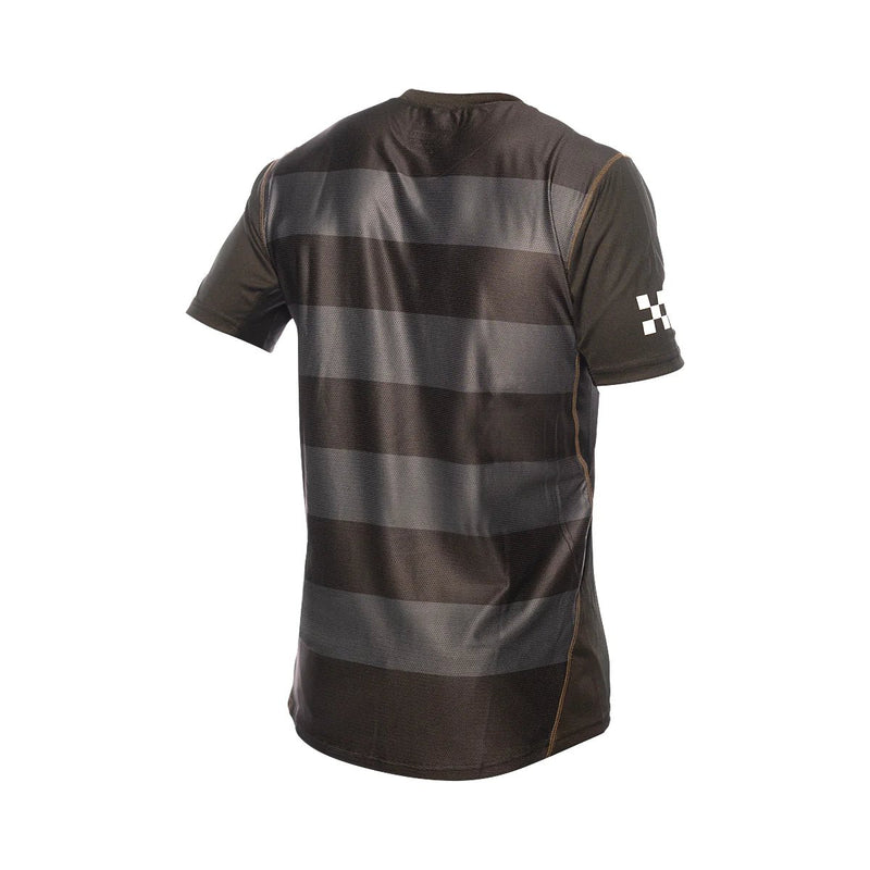 FastHouse Youth Ronin Alloy Short Sleeve Jersey - Mountain Kids Outfitters: Black, Back View