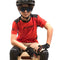 FastHouse Youth Ronin Alloy Short Sleeve Jersey - Mountain Kids Outfitters: Red, Lifestyle View