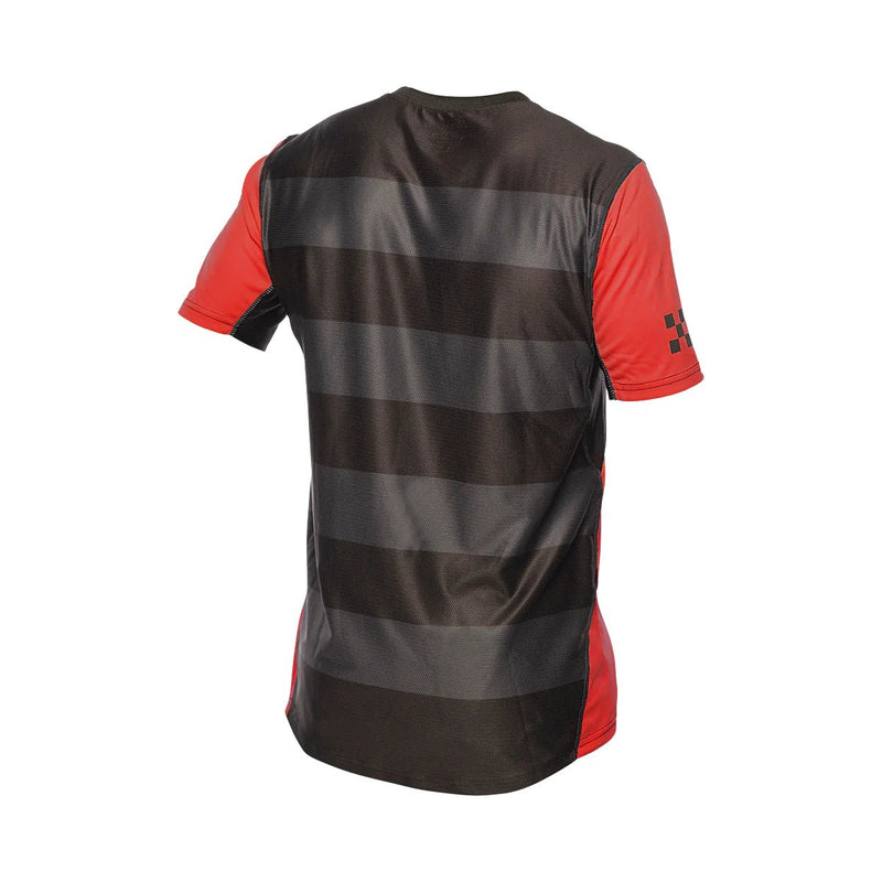FastHouse Youth Ronin Alloy Short Sleeve Jersey - Mountain Kids Outfitters: Red, Back View