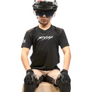 FastHouse Youth Ronin Alloy Short Sleeve Jersey - Mountain Kids Outfitters: Black, Lifestyle View