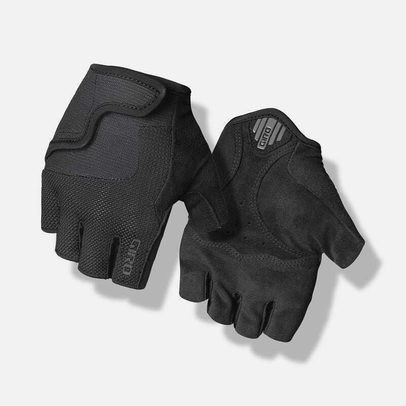 Giro Bravo Jr Bike Gloves 2023 - Mountain Kids Outfitters: Black, Palm and Top View