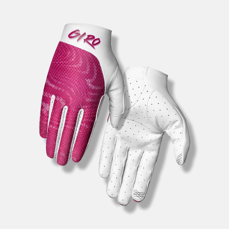 Giro Trixter Youth Glove - Mountain Kids Outfitters: Pink, Palm and Top View