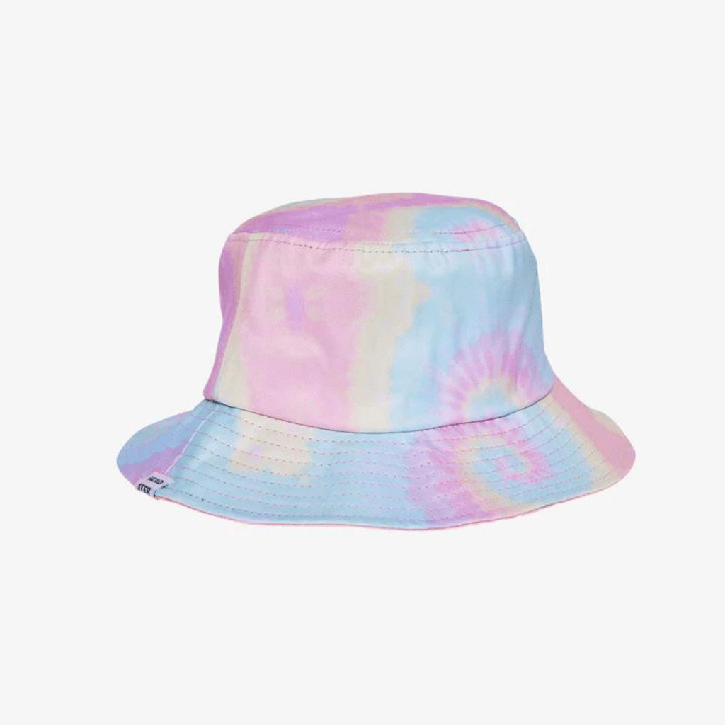 Headster Tie Dye Pink Bucket Hat - Mountain Kids Outfitters