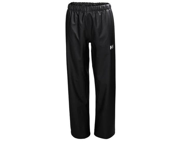 Helly Hansen Junior Moss Pant: Black Front View