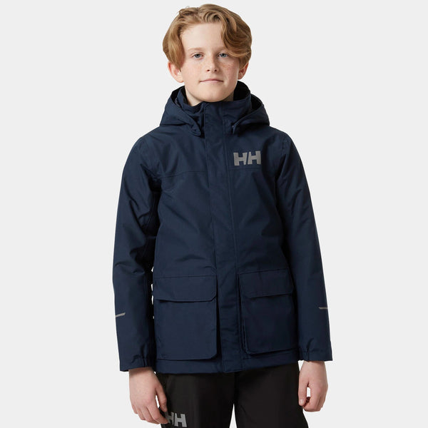 Helly Hansen Junior Vika Rain Jacket: Weatherproof Protection